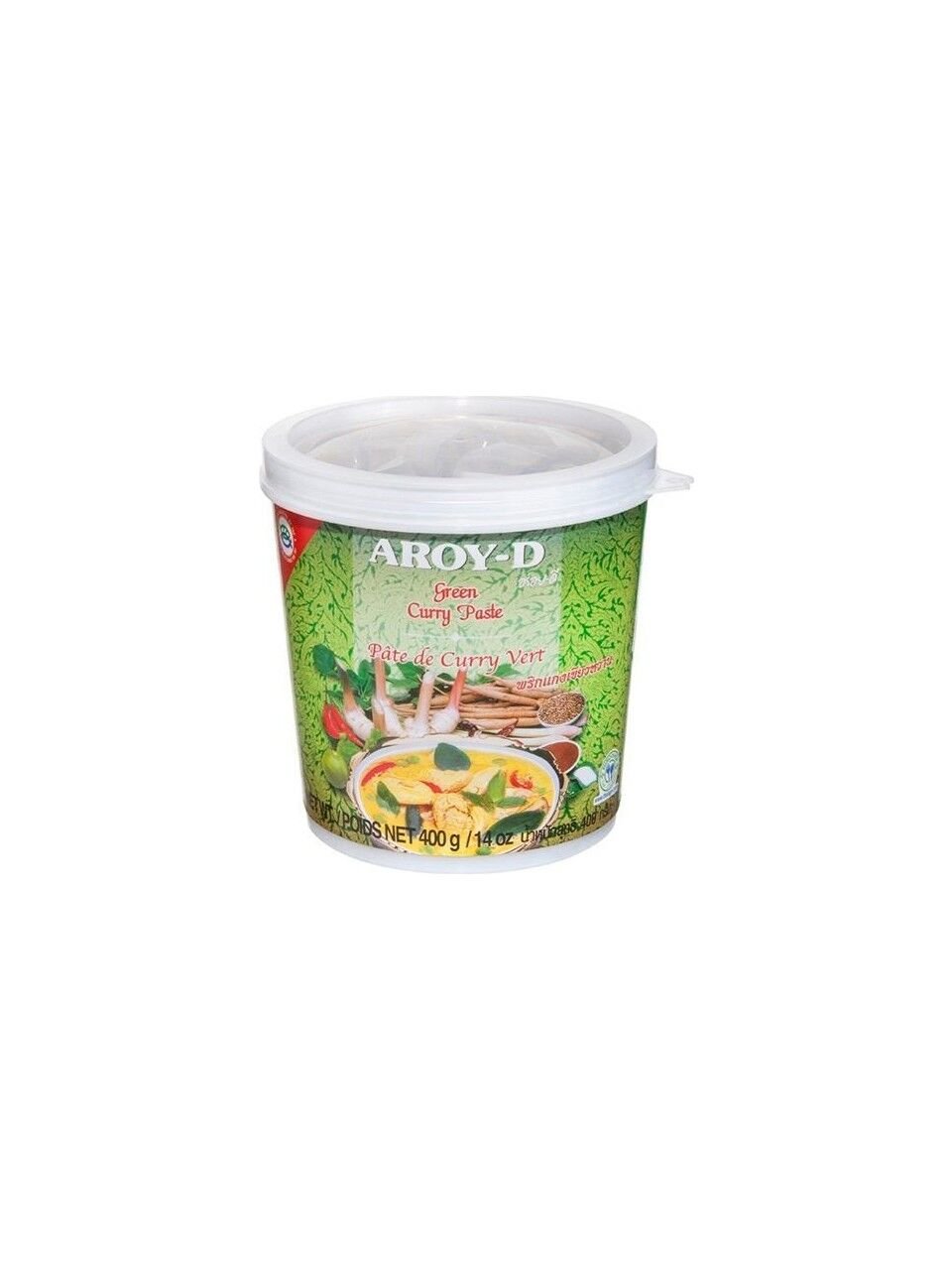 Aroy-D Yeşil Köri Ezmesi 400 gr