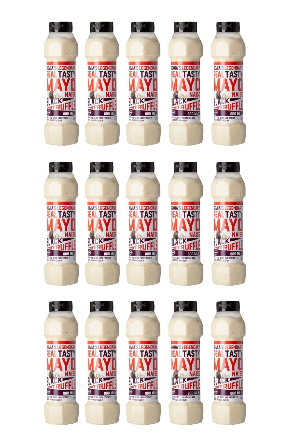 Remia Siyah Trüf Mantarlı Mayonez 800 ml x 15 Adet