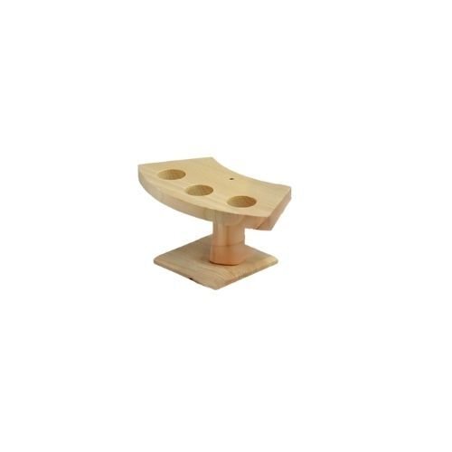 Bambu Temaki Stand Üçlü 15x10x13 cm