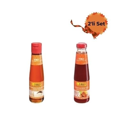 Lee Kum Kee Sos Seti – Susam Yağı 207 ml & Tatlı Ekşi Sos 240 gr