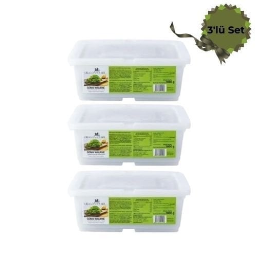 Dragon Pearl Wakame ( Yosun ) Salatası 2 KG x 3’lü Set