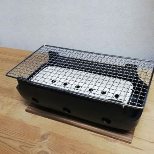 Miyake Masaüstü Soba 32x15x11 cm – Taşınabilir Izgara ve Isıtıcı