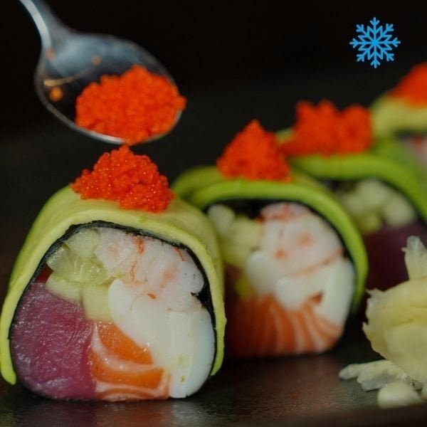 Tobiko Cavka Turuncu Uçan Balık Yumurtası 500 gr - Sea Food