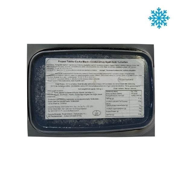 Tobiko Cavka Black ( Siyah ) Uçan Balık Yumurtası 500 gr - Sea Food