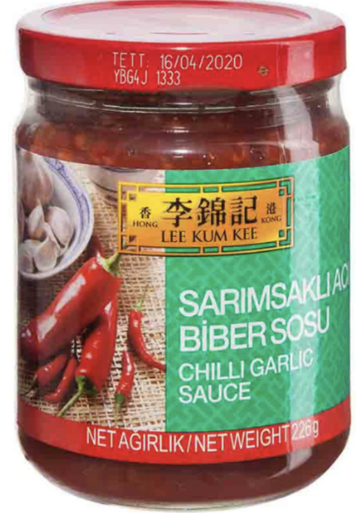 Lee Kum Kee Sarımsaklı Acı Biber Sos 226 Gr