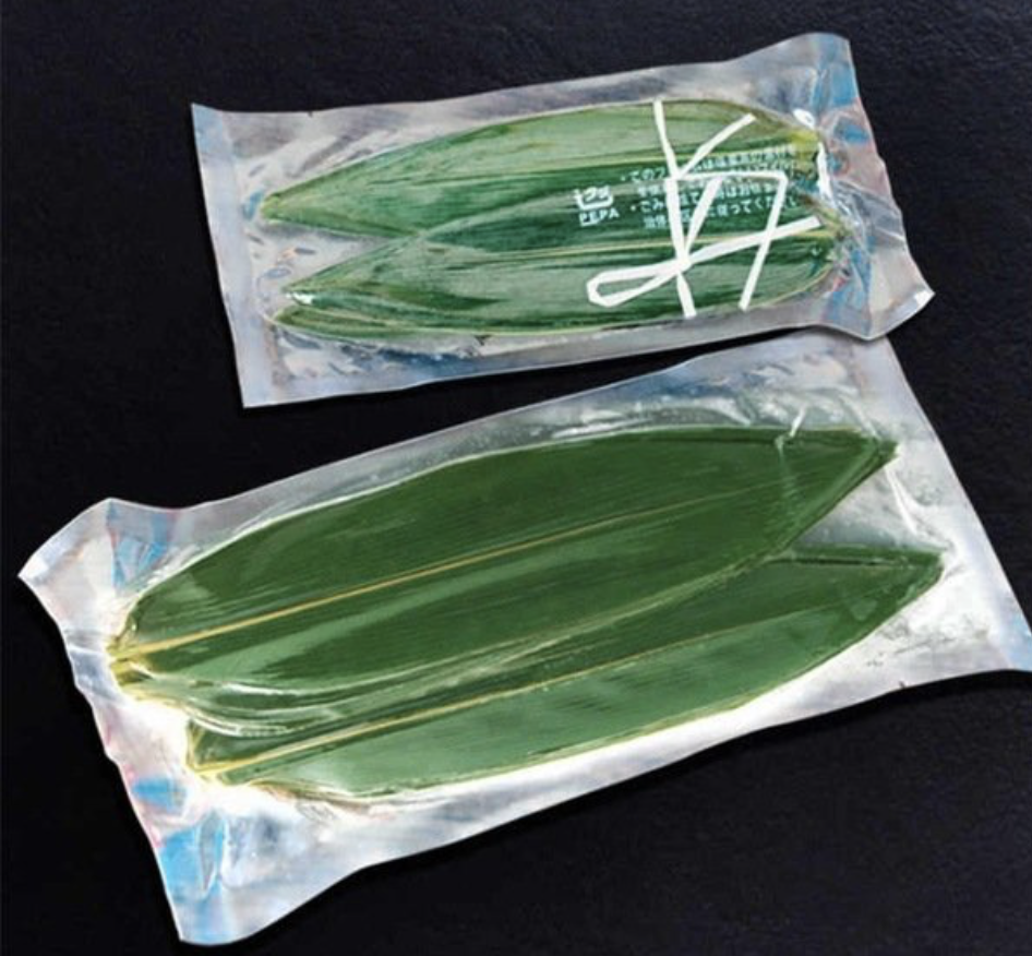 Bambu Yaprak Sushi Sunum Servis Bambu Yaprağı 28x32 Cm x30