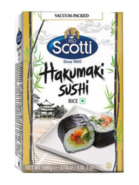 Riso Scotti Hakumaki Sushi Rice 500 Gr