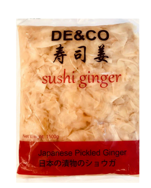 De&Co Beyaz Zencefil Turşusu 1500 Gr(Ad: 157₺)