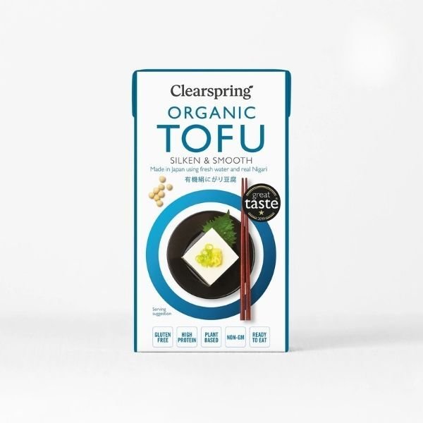 Clearspring Organik Silken Tofu 300 gr – Yumuşak Dokulu, Çok Yönlü Bitkisel Protein Kaynağı