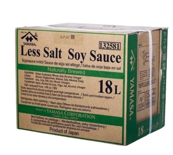 Yamasa Less Salt Soy Sauce Az Tuzlu Soya Sosu 18 Litre