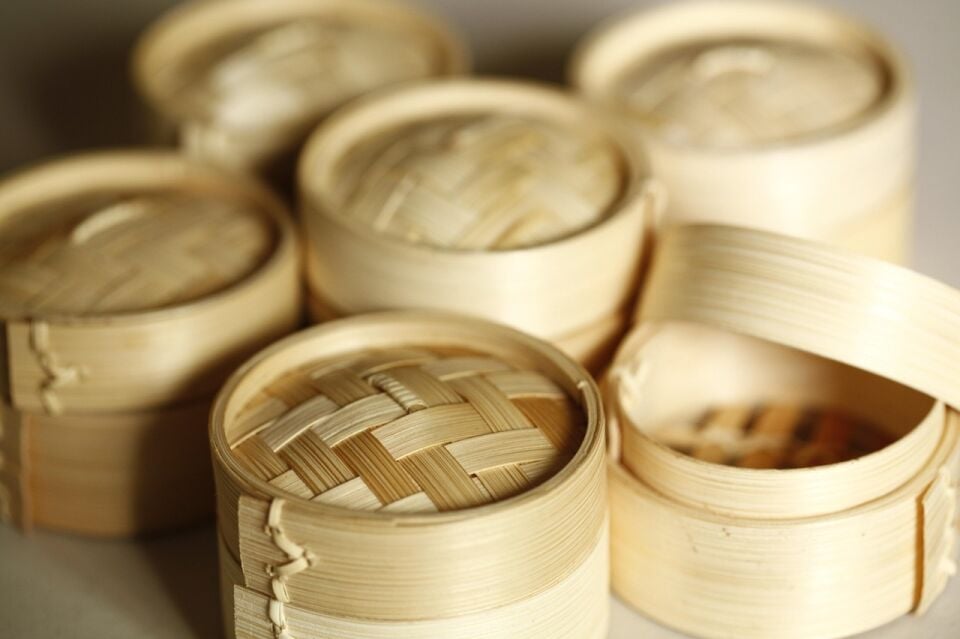 Bambu Buğu Sepeti 5 Cm Tek Katlı