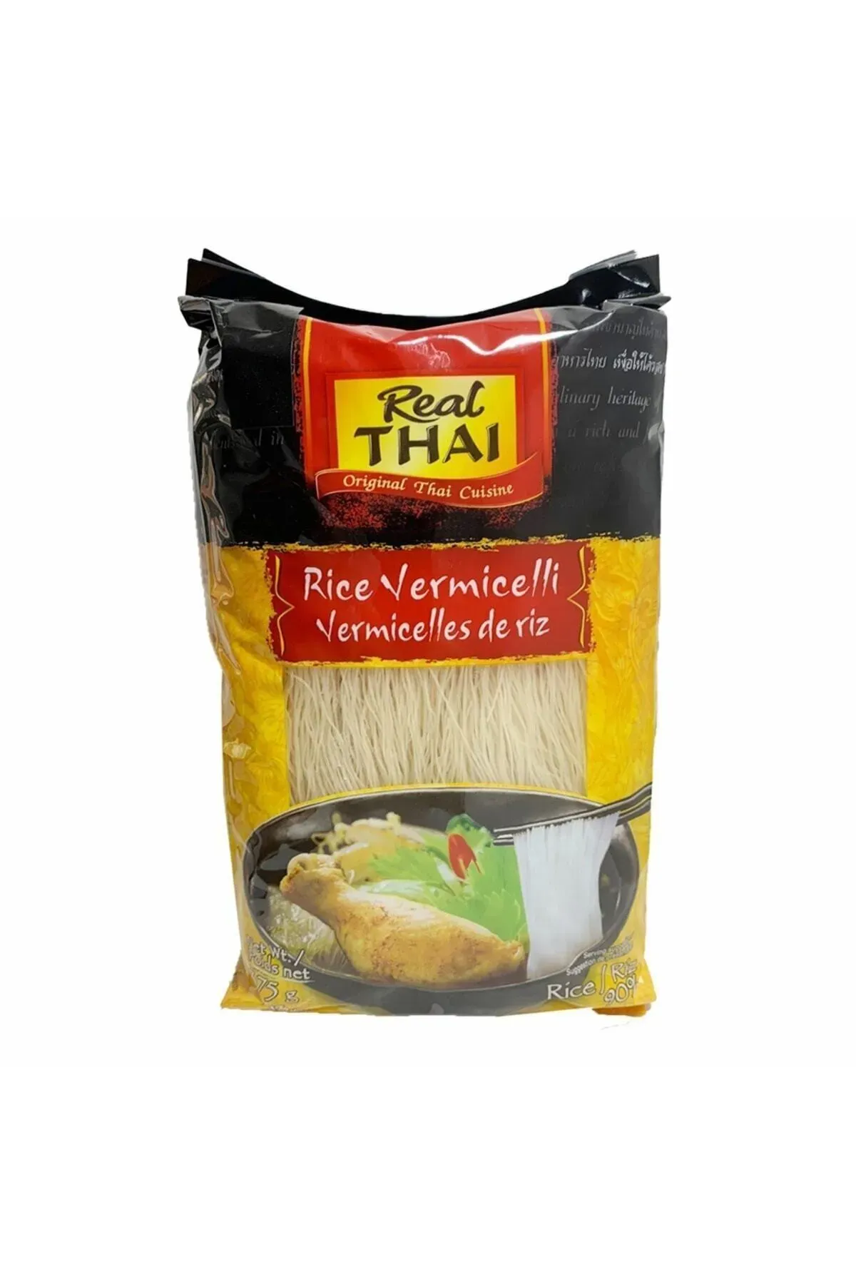 Real Thai Pirinç Şehriyesi Rice Vermicelli ( Glutensiz ) 375 gr