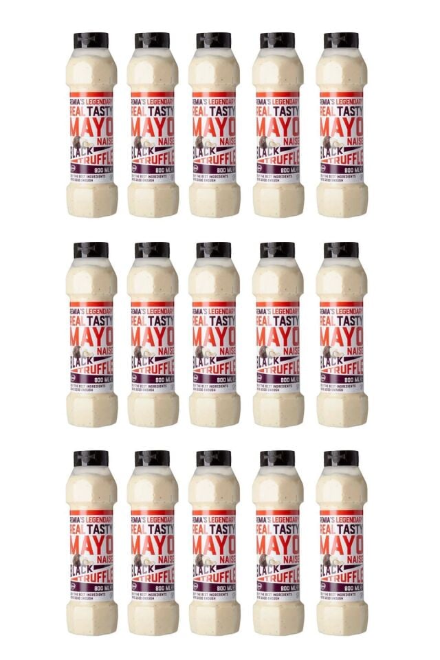 Remia Siyah Trüf Mantarlı Mayonez 800 ml x 15 Adet