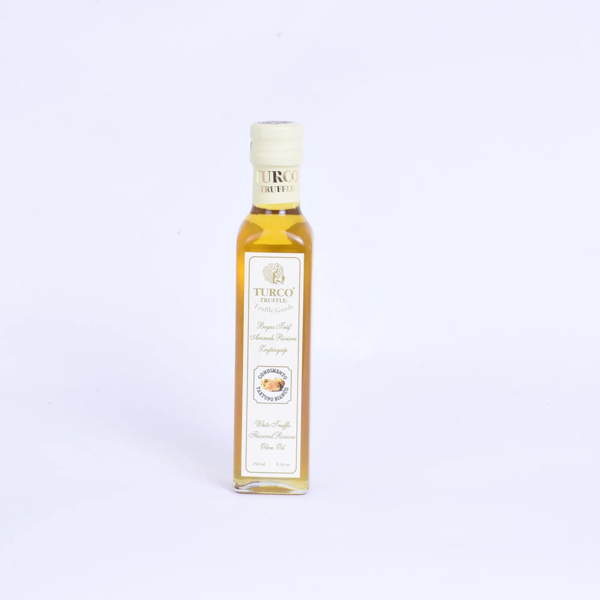 Turco Truffle Beyaz Trüf Aromalı Riviera Zeytinyağı – 250 ml