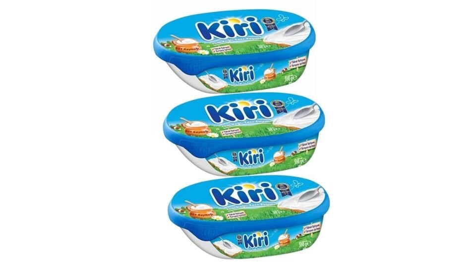 Kiri Tam Yağlı Taze Peynir 300 Gr x 3 Adet