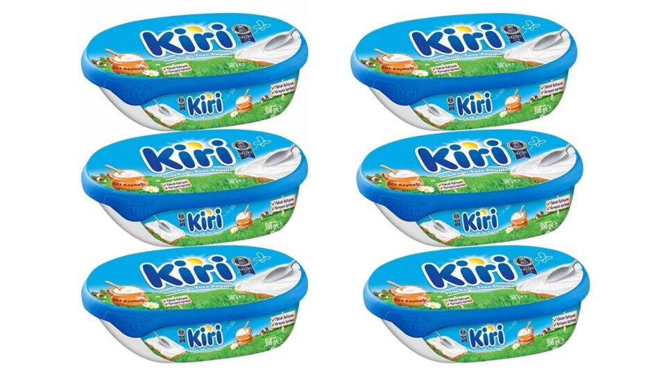 Kiri Tam Yağlı Taze Peynir 300 Gr x 6 Adet