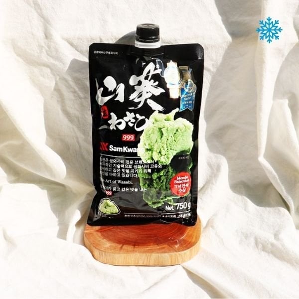 Samkwang Taze Wasabi 750 g (Donuk) – Premium Japon Wasabi Kökü | Sushi ve Sashimi İçin