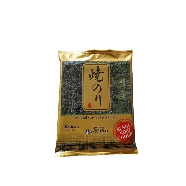 Sea Food Kurutulmuş Yosun (Sushi Nori Gold) 50 Yaprak 135 Gr