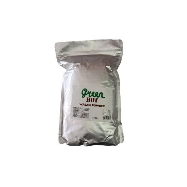 Green Hot Toz Wasabi 1000 gr – Profesyonel Kullanım İçin Yoğun Acılıkta Wasabi Tozu